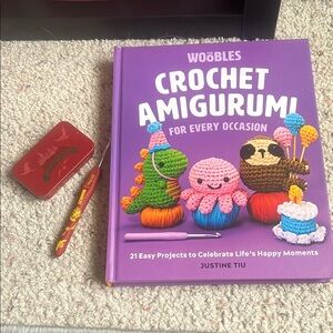 Woobles Crochet Amigurumi Book with Accessories